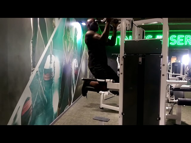 assisted pull ups   Bradley Gonzales
