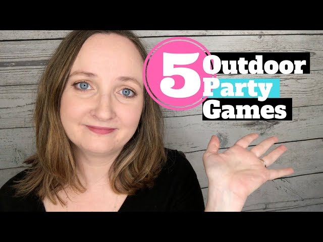 Outdoor Party Games for Kids - Team Building Games