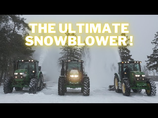 Residential Snow Blowing - The BEST snow blowing setup I have ever used