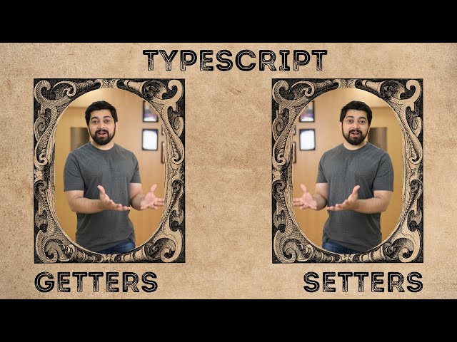 Getters and Setters in typescript