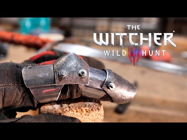 Functional Wild Hunt Gauntlet. Steel  Armor, metalworking, Witcher 3