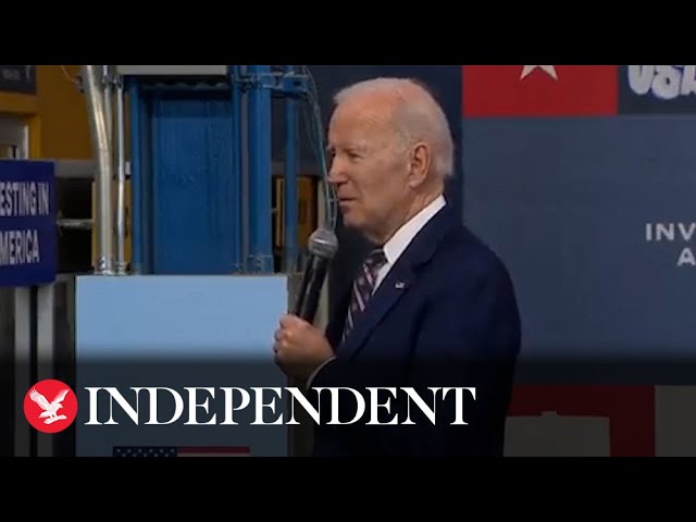 Joe Biden calls Donald Trump the 'former president and maybe future president'