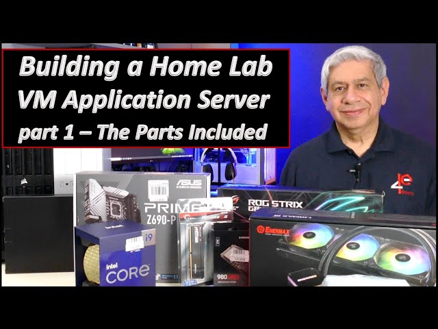 Building a Home Lab VM Application Server – part 1, The parts roundup