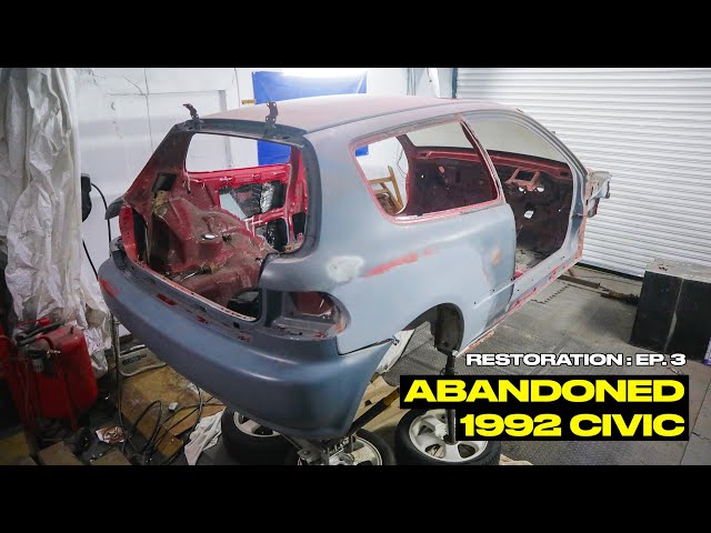 Restoring an Abandoned 1992 Honda Civic EG6 | EP. 3 - Arches Reforged