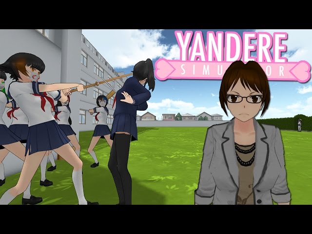 DELINQUENTS & TEACHERS CHASING ME! | Yandere Simulator Myths