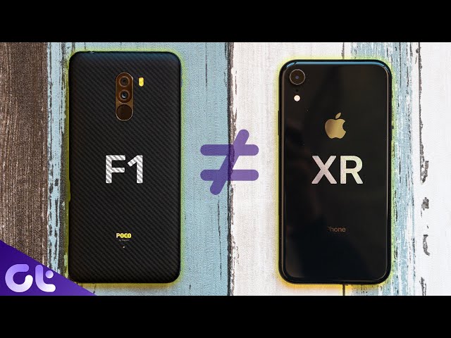 Poco F1 vs iPhone XR: Worth The Price Gap? | Guiding Tech
