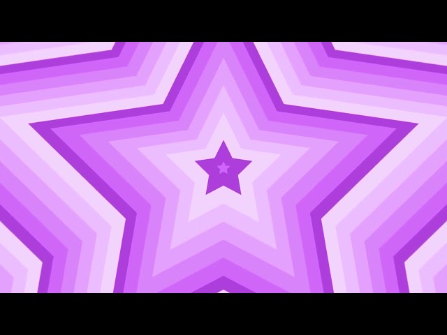 Purple Star Tunnel Background Screensaver HD 4K