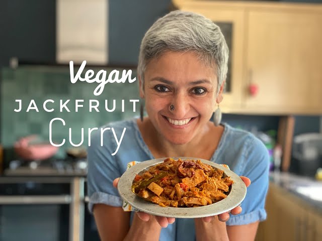 JACKFRUIT CURRY | Vegan curry | Healthy curry | Healthy Indian Vegetarian food | Food with Chetna