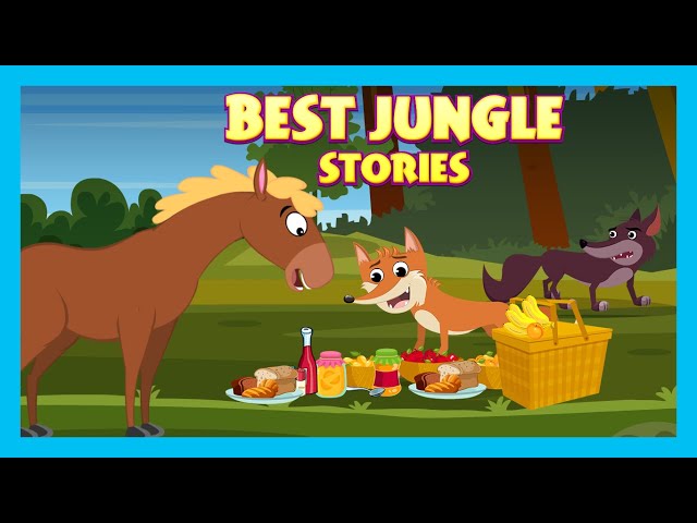 Best Jungle Stories | Moral Stories | English Stories for Kids | Tia & Tofu | @kidshut