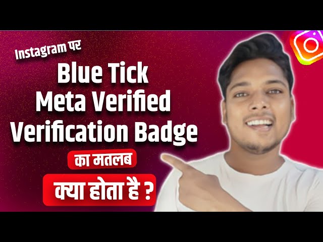 Instagram Par Blue Tick Ka Matlab Kya Hota Hai ? Verification Badge | Meta Verified Kya Hota Hai ?