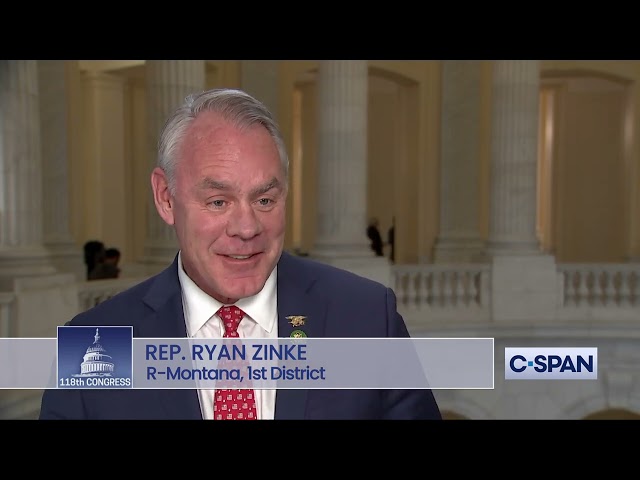 Rep. Ryan Zinke (R-MT) – C-SPAN Profile Interview with New Members of the 118th Congress