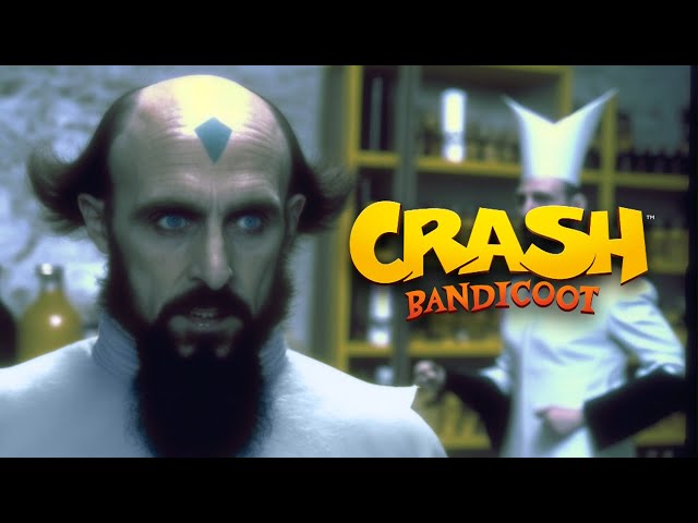Crash Bandicoot as an 80's adventure/fantasy film