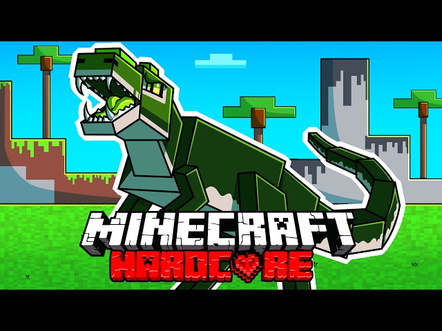 I Survived 100 DAYS as a SHAPESHIFTER DINOSAUR in HARDCORE Minecraft!