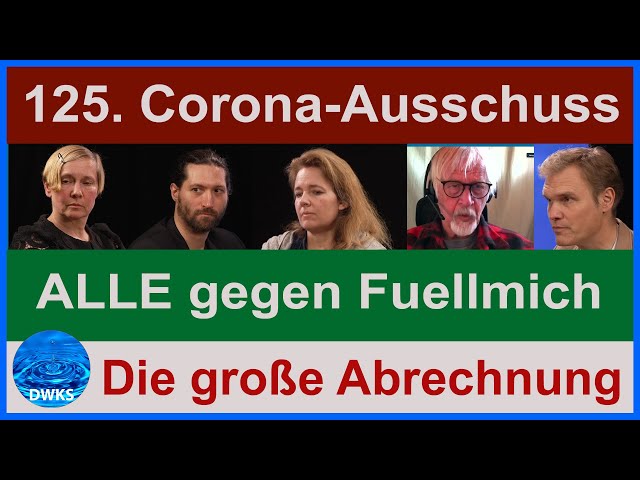 125. Corona-Ausschuss  - ALLE gegen Fuellmich - V. Fischer, Hoffmann, A. Fischer, Wodarg, Cibis