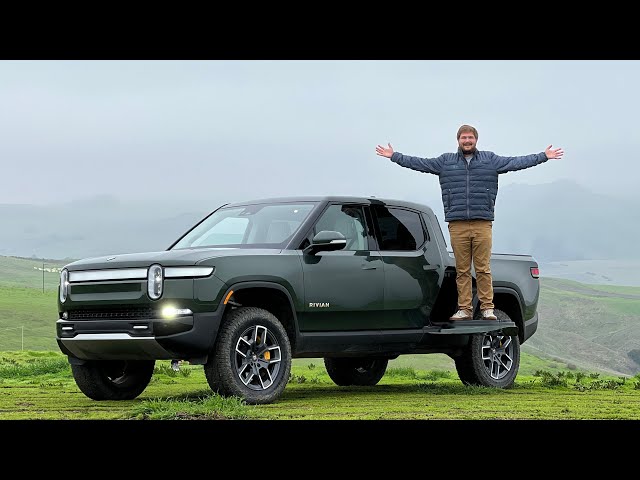 I Drive The Highly Anticipated Rivian R1T For The First Time!