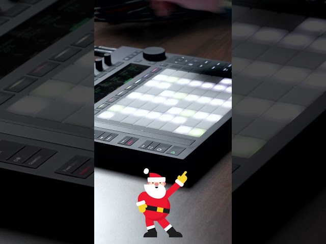 POV: It's Christmas but you are a techno producer #christmas #remix #abletonpush3