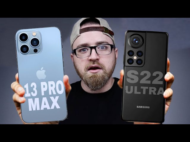 iPhone 13 Pro Max Vs Samsung Galaxy S22 Ultra | Camparision