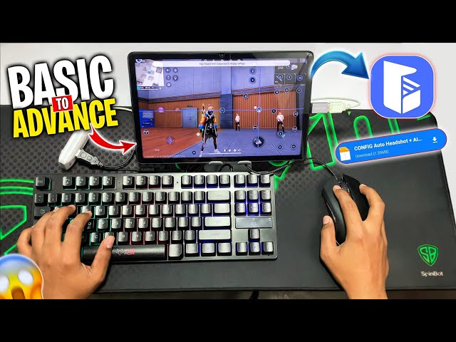 Don't Use GG Mouse Pro Id Ban😭| Basic to Advance Settings⚙️ for Play free fire Keyboard Mouse Mobile