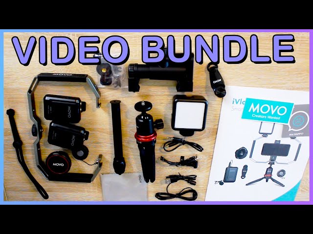 Movo iVlog4 Smartphone Video Bundle Unboxing and review