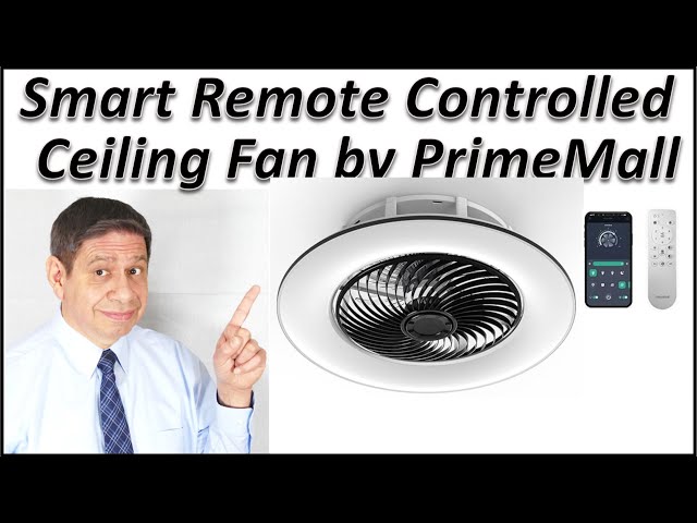 Smart Remote Controlled Ceiling Fan from PrimeMall - Review