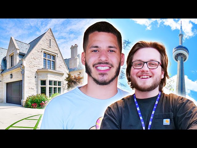 I MOVED into ZLANER'S HOUSE for a WEEK! (Canada Vlog 2023)