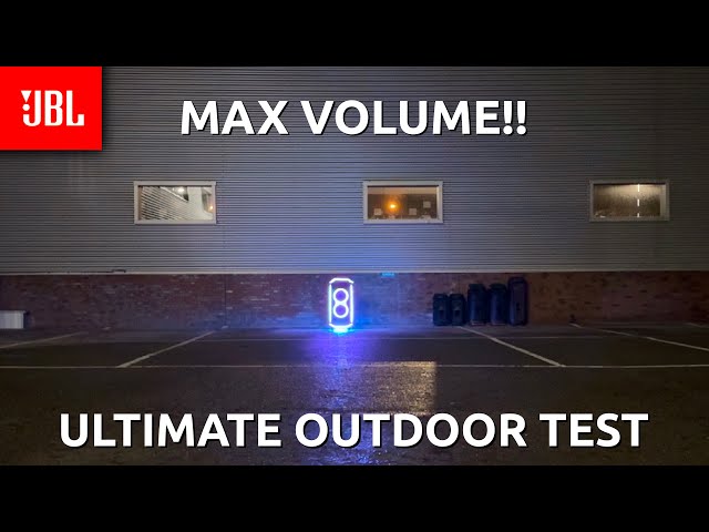 JBL Partybox Ultimate Outdoor test MAX Volume!!
