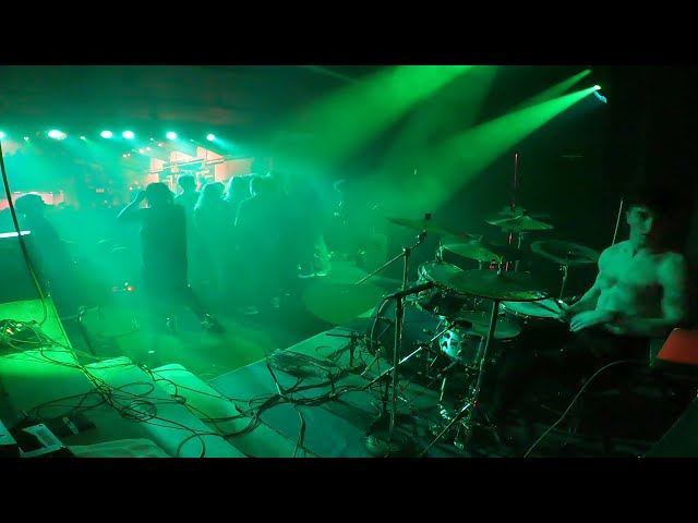 "Recreant" - Cover by Chelsea Grin  (Drum Cam) at the Worcester Palladium Upstairs
