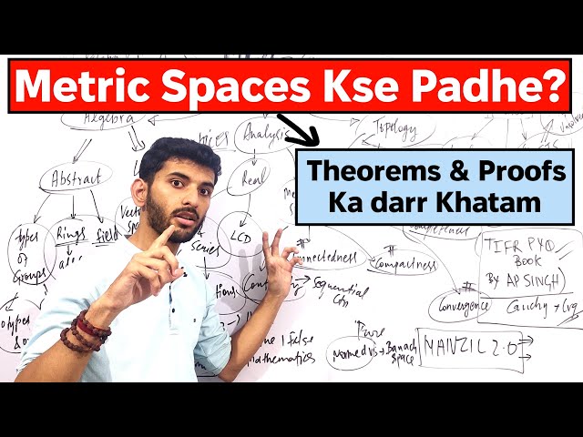 Metric Spaces Kse Padhe? | Functional Analysis