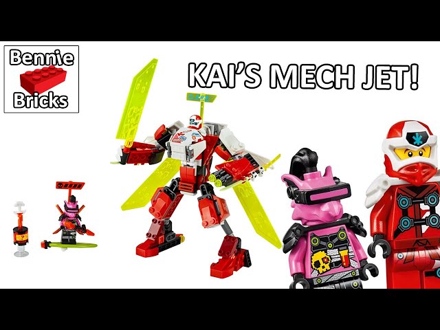 Lego Ninjago KAI'S MECH JET REVIEW 71707