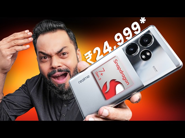 realme GT 6T Unboxing & Quick Review ⚡ Flagship Performance Ft. SD 7+ Gen 3 @ Rs.24,999*