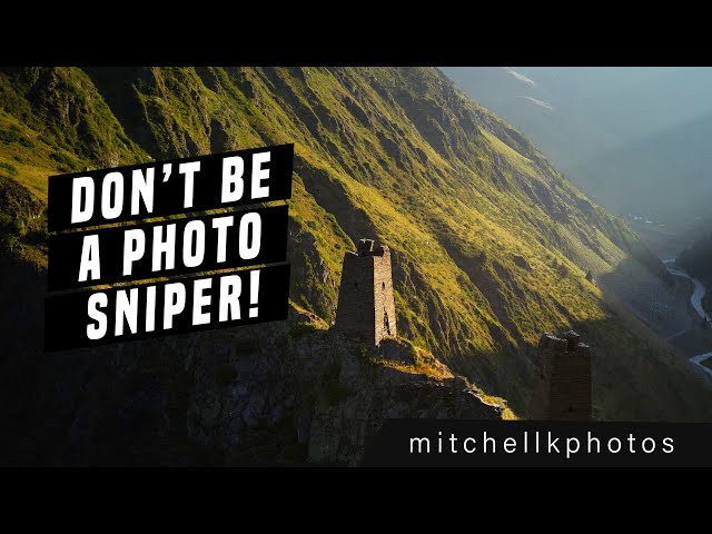 Travel photography tips - Don't be a photo sniper