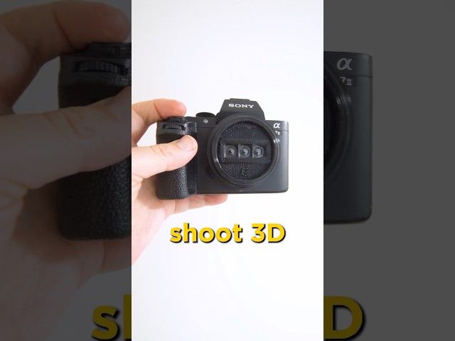 This weird lens shoots 3D!