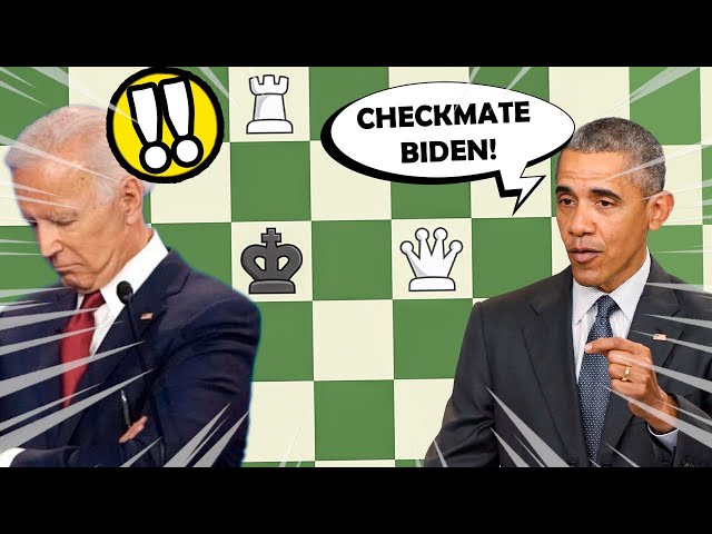 US Presidents Play Chess #1 | Joe Biden Vs Barack Obama Chess Memes