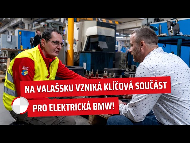 Na Valašsku vzniká klíčová součást pro elektrická BMW. Martin Vaculík byl u toho! 🛠️