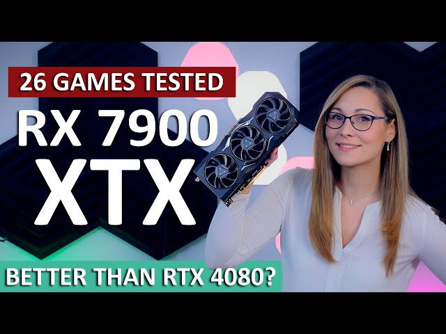 AMD Radeon RX 7900 XTX Full Review (26 Games, 1080p, 1440p, 4K. vs 4080, 4090, 3080, 3090 & 6900 XT)