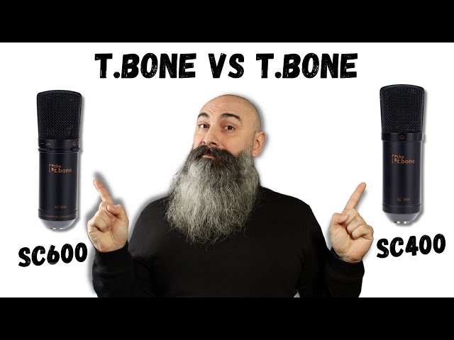 T. Bone Sc400 Vs T. Bone Sc600 | Test audio e review
