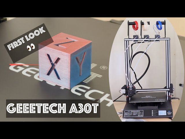 Colour Mixer First Look || The Geeetech A30T 3D Printer