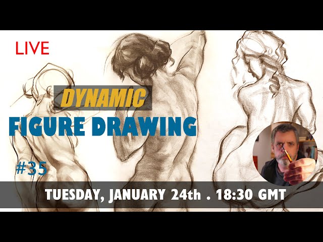 Live Dynamic Figure Drawing #35