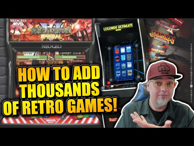 How To Play Thousands Of Retro Games On The AtGames Legends Ultimate Mini With CoinOpsX!