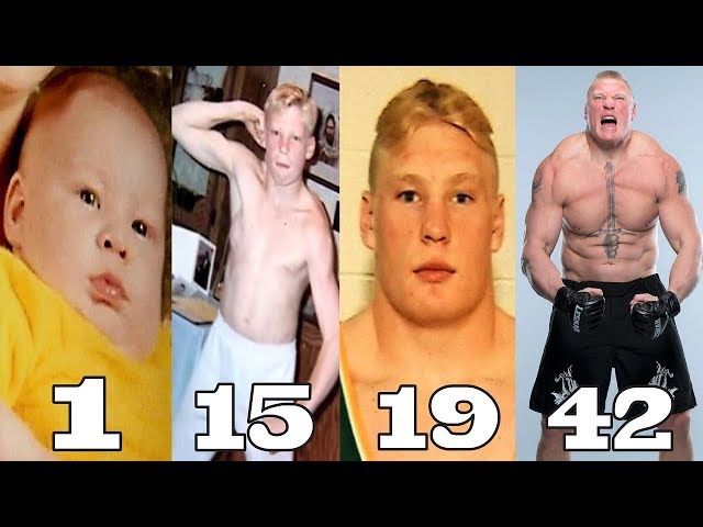 Brock Lesnar Transformation || From 1 To 42 Years Old
