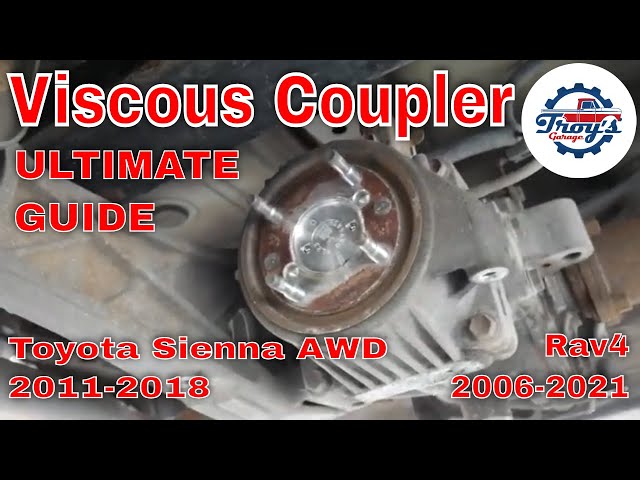 Toyota Sienna and Rav4 Viscous Coupler bearing noise the ULTIMATE REPAIR GUIDE