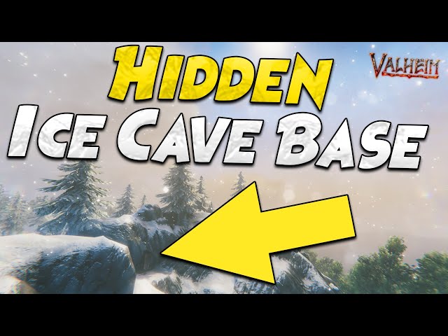 Hidden Ice Cave Base | VALHEIM