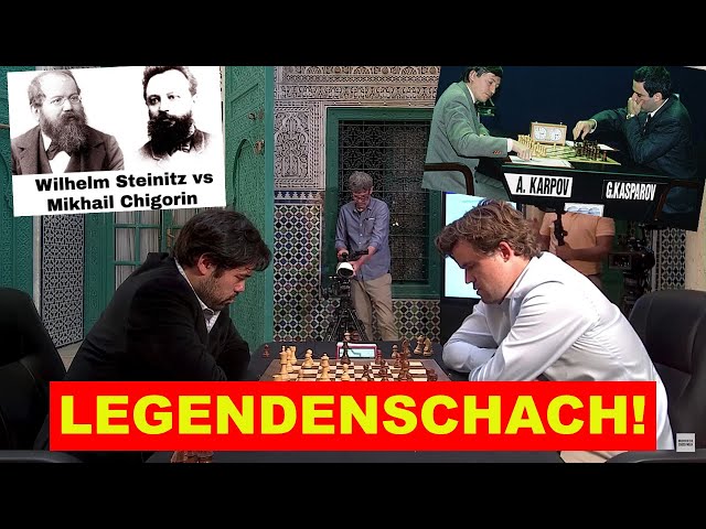 TOLL! Auf den Spuren alter Meister | Carlsen Steinitz Nakamura Kasparov | Casablanca Chess 2024