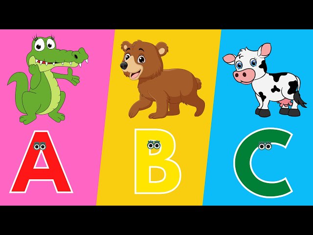 Animal Alphabet | Learn ABCs for Kids | Animals of the Wild from A to Z