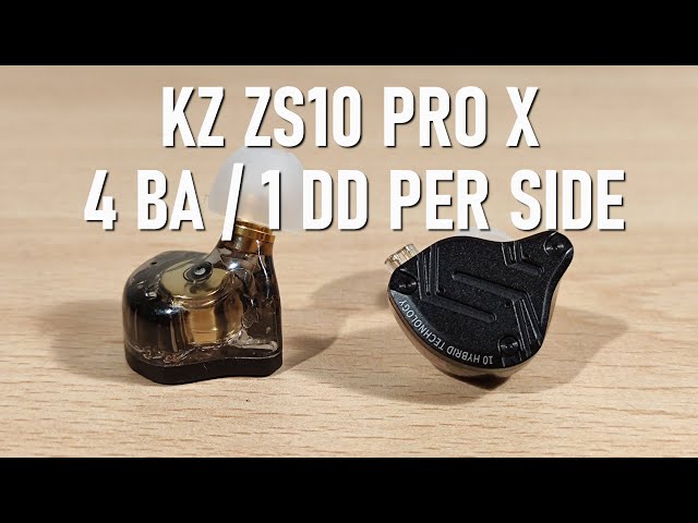 KZ ZS10 Pro X Review feat TRN ST5