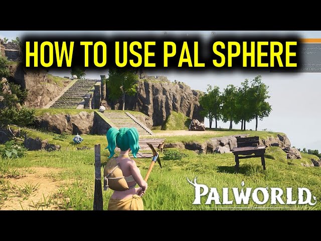 How to Use/ Throw Pal Sphere to Catch Pals | Palworld