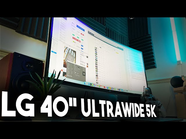 LG 40WP95C - LG's 40inch Productivity Monitor makes me WANT to work!