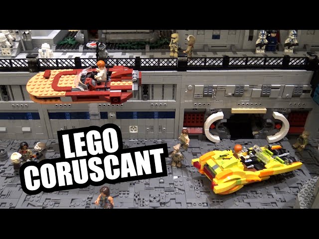 Custom LEGO Star Wars Coruscant Skyline