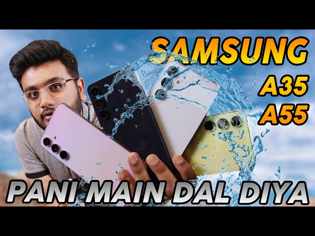 Samsung Galaxy A35 and A55 Exclusive Look !!