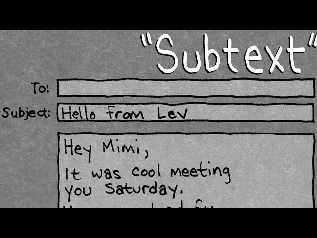 "Subtext" Tales Of Mere Existence